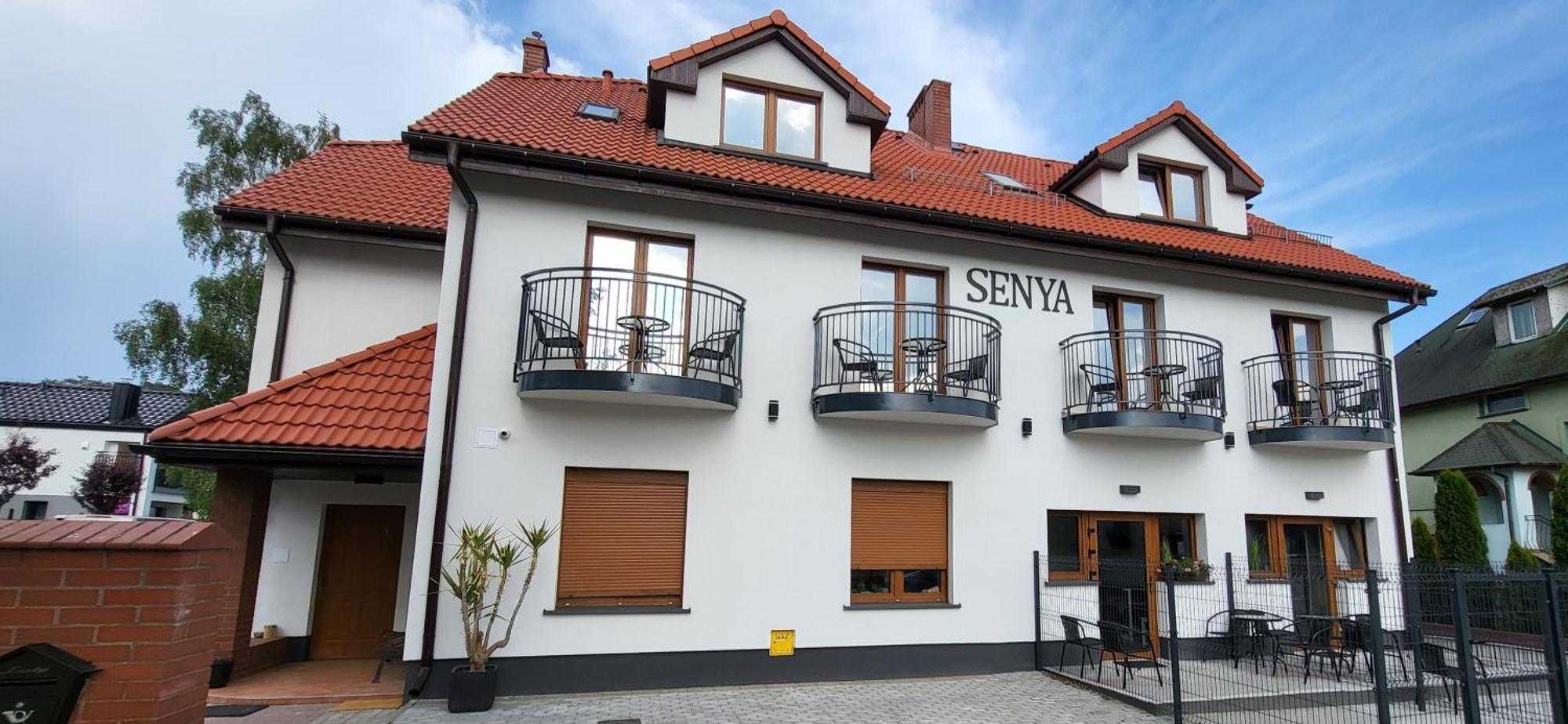 Pensjonat Senya Niechorze Buitenkant foto